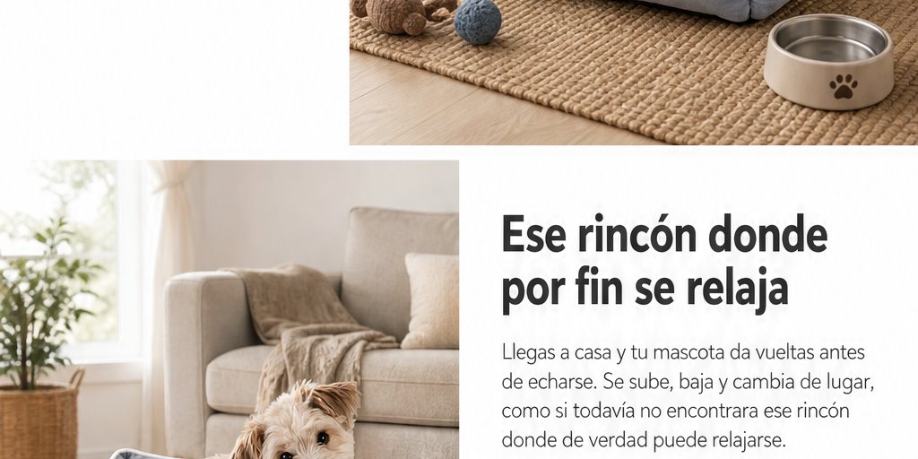 Cama suave Antiestres Para Mascota Perros y Gatos (2/12)