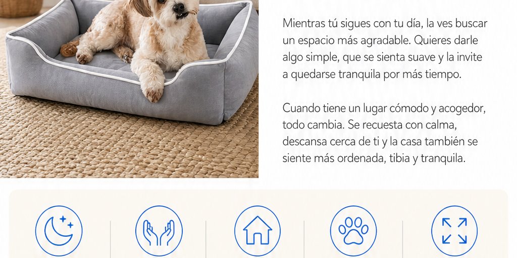 Cama suave Antiestres Para Mascota Perros y Gatos (3/12)