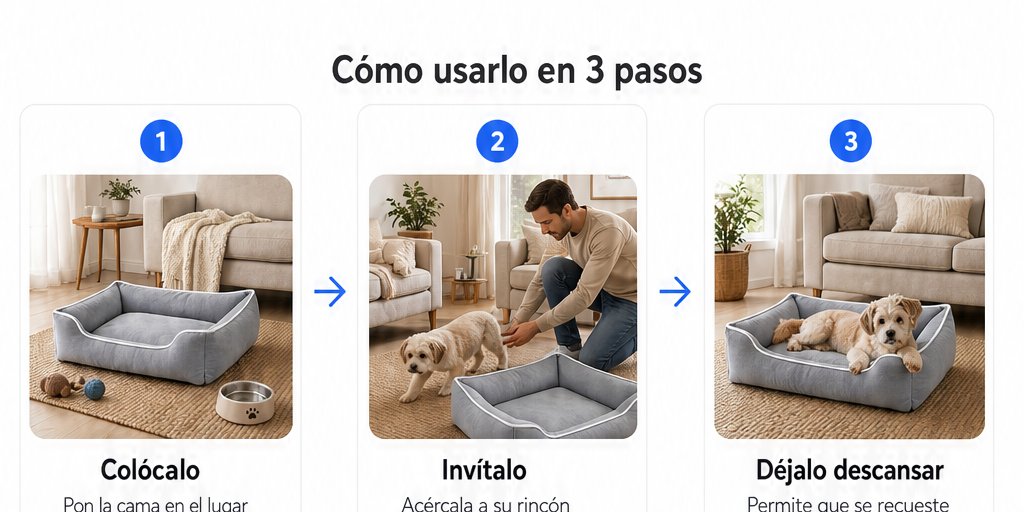 Cama suave Antiestres Para Mascota Perros y Gatos (9/12)