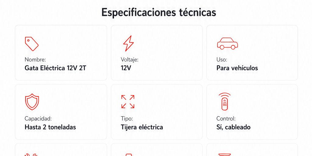 Gata Eléctrica 12V 2T Para Auto Con Maletín Y Accesorios (7/12)