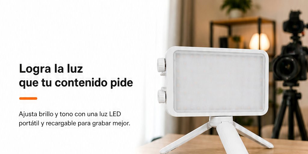 Luz De Video Portátil De 40w Iluminación Fotografía Pro (1/12)