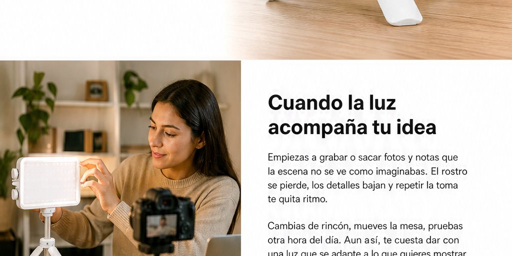 Luz De Video Portátil De 40w Iluminación Fotografía Pro (2/12)