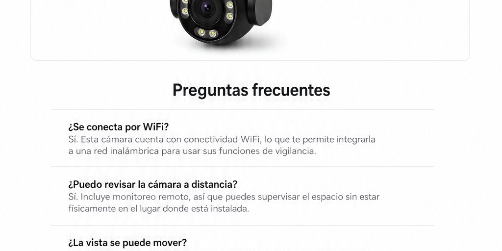 Cámara Vigilancia WiFi IA Doble Lente Movimiento PTZ (11/12)