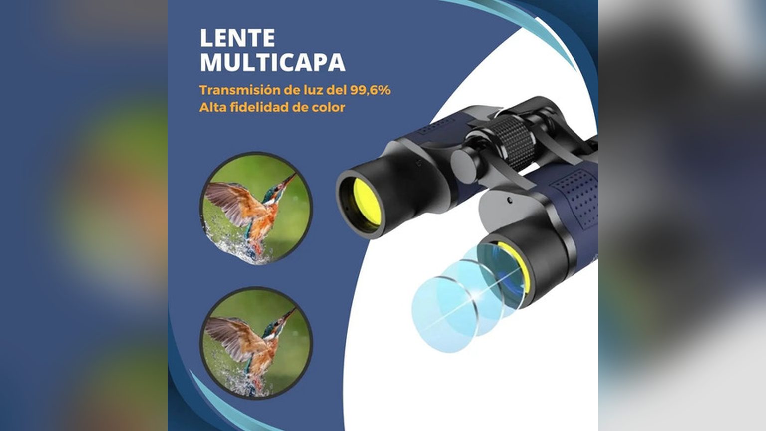 Observador con binocular al amanecer en cerro con vegetación nativa y luz tenue.
