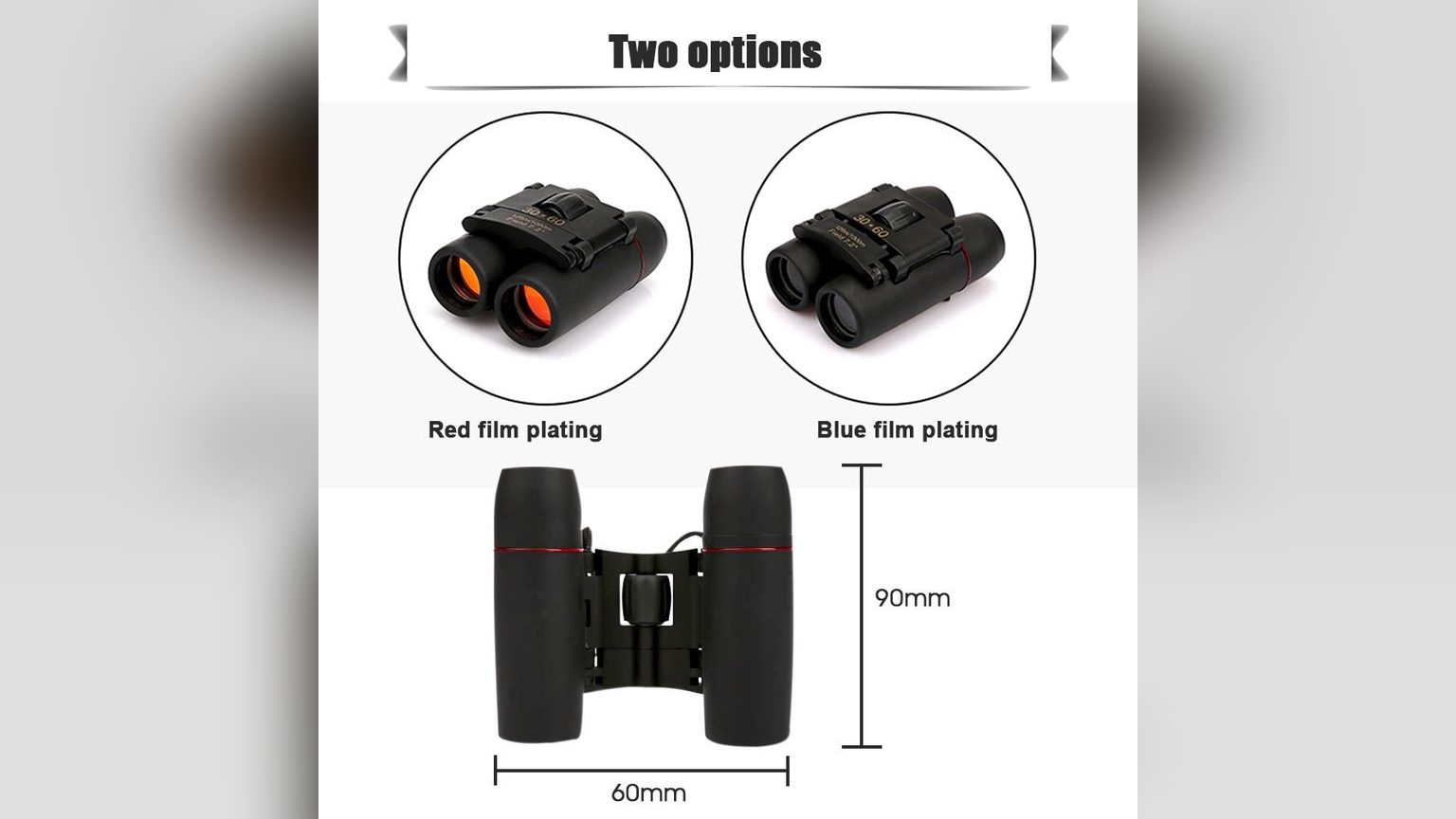 Binoculares Night Fury BAK4 Novystor con adaptador de celular y trípode, alternativa para observación a larga distancia sin dron.