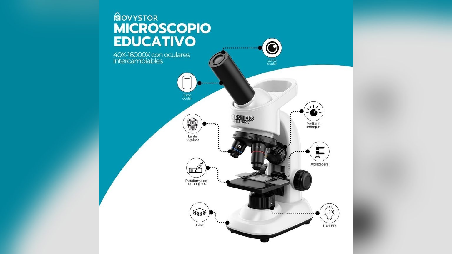 Monocular DSTARGAZE de 16x52 mm sobre una roca junto a una mochila de senderismo, con vista panorámica de montañas al atardecer.