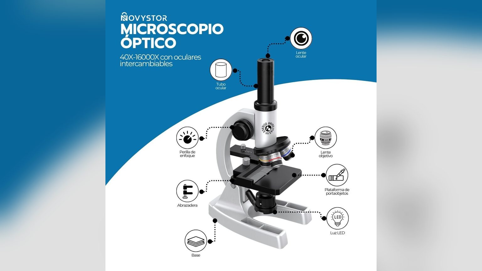 Monocular profesional DSTARGAZE 16x52 sostenido en una mano, con morral de transporte, apuntando hacia paisaje de montaña